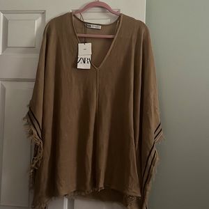 Zara linen cover up